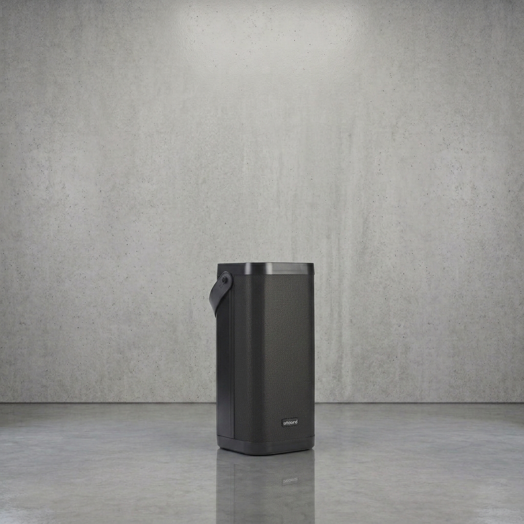 ArtSound PWR05 draagbare Bluetooth-speaker met lederen draaggreep